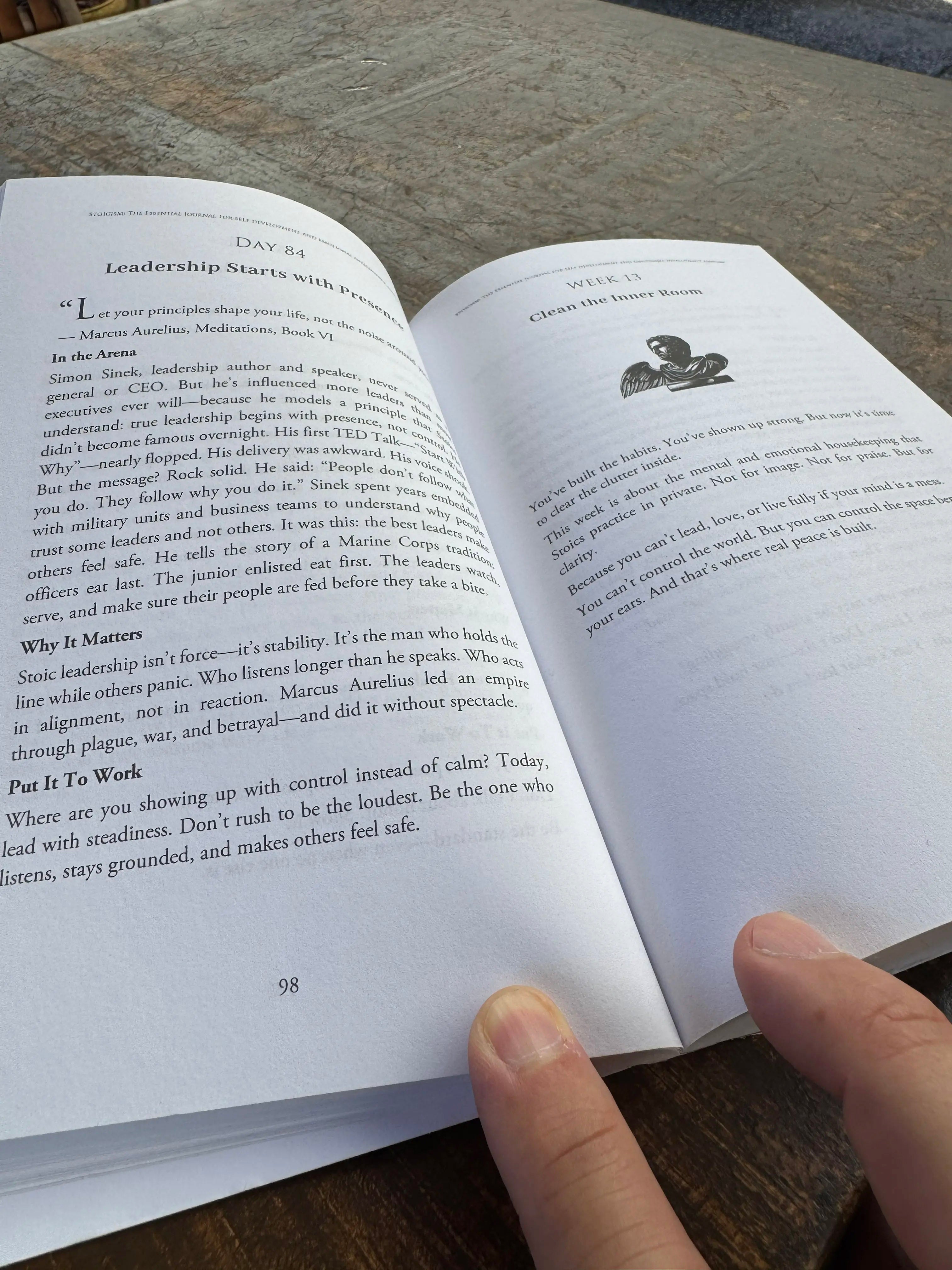 STOICISM: 365 DAILY LESSONS FOR MOTIVATION, MENTAL STRENGTH, AND EMOTIONAL CLARITY