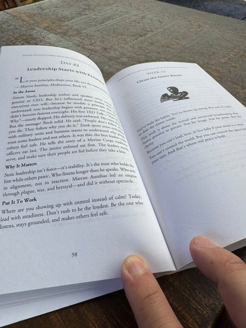 STOICISM: 365 DAILY LESSONS FOR MOTIVATION, MENTAL STRENGTH, AND EMOTIONAL CLARITY