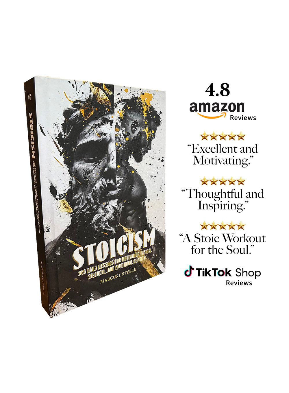 STOICISM: 365 DAILY LESSONS FOR MOTIVATION, MENTAL STRENGTH, AND EMOTIONAL CLARITY